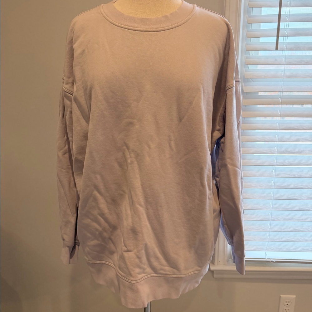 Lululemon Light Purple Cotton Top